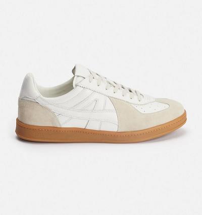 Beige Ami Paris Ami Tennis Sneakers | ami_IE348