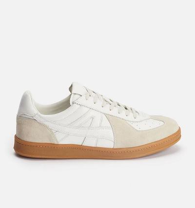 Beige Ami Paris Ami Tennis Sneakers | ami_IE537