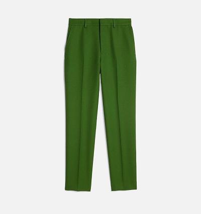 Green Ami Paris Cigarette Fit Suits | ami_IE282