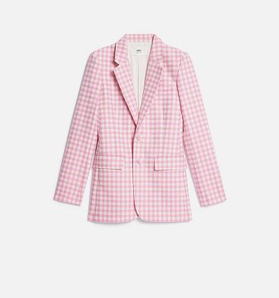 Pink Ami Paris Two Buttons Jackets | ami_IE384