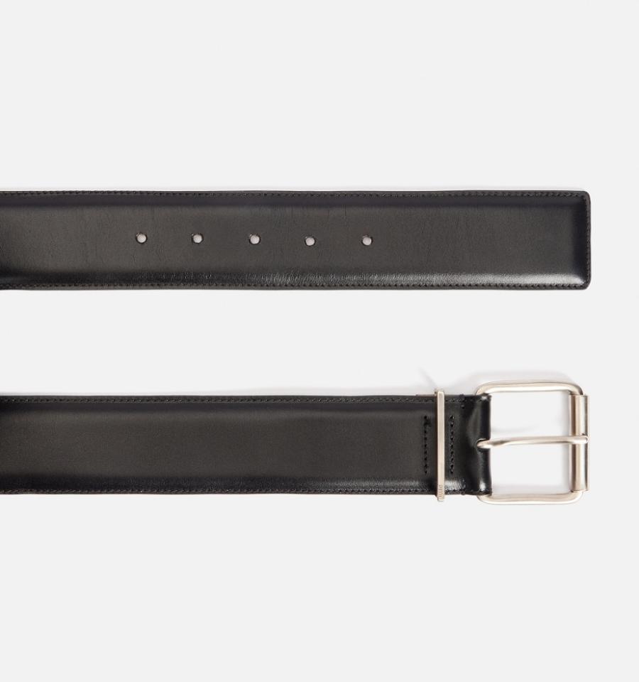 Black Ami Paris 35 Mm Belts | ami_IE210