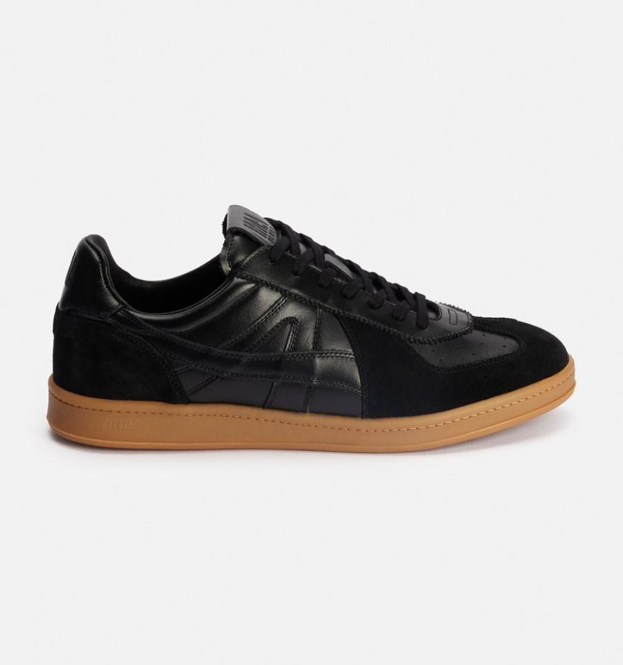 Black Ami Paris Ami Tennis Sneakers | ami_IE396