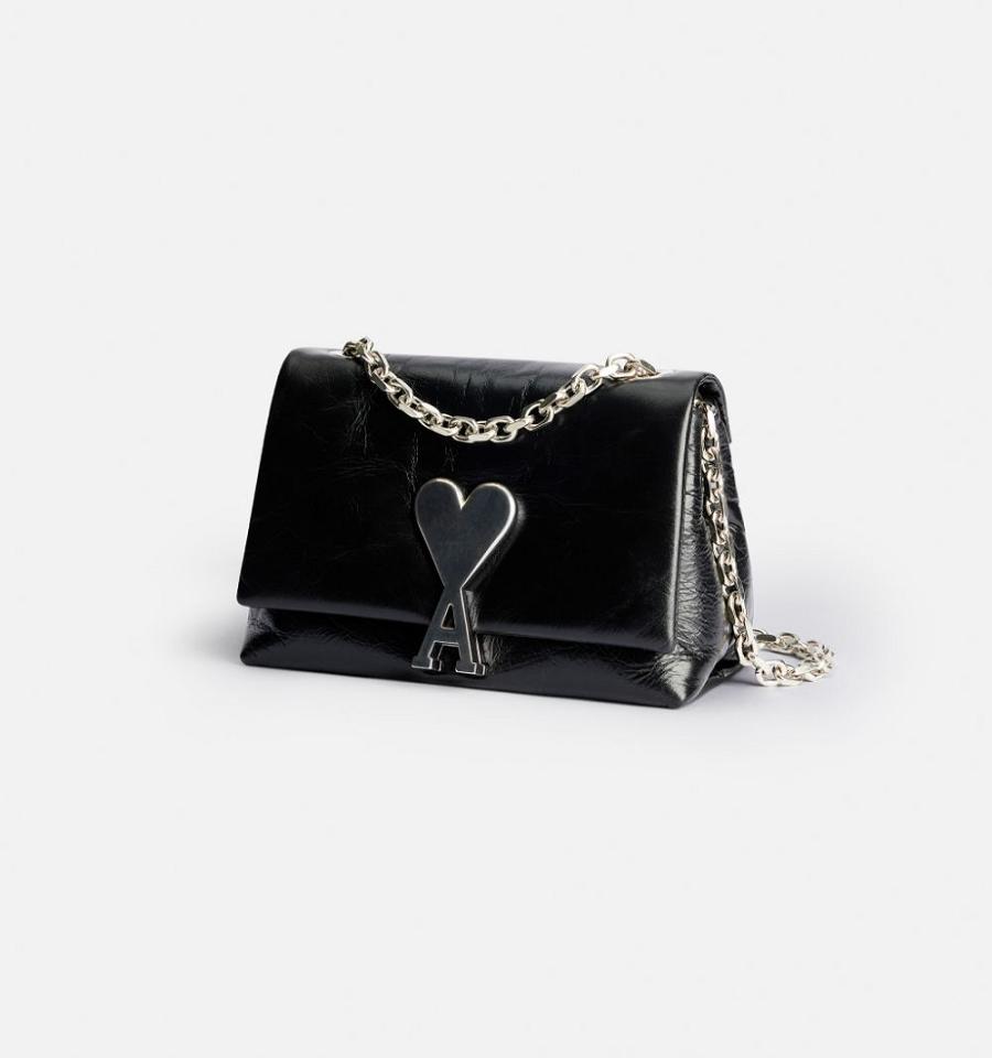 Black Ami Paris Mini Voulez-Vous Bags | ami_IE432