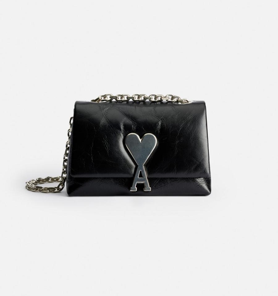 Black Ami Paris Mini Voulez-Vous Bags | ami_IE432