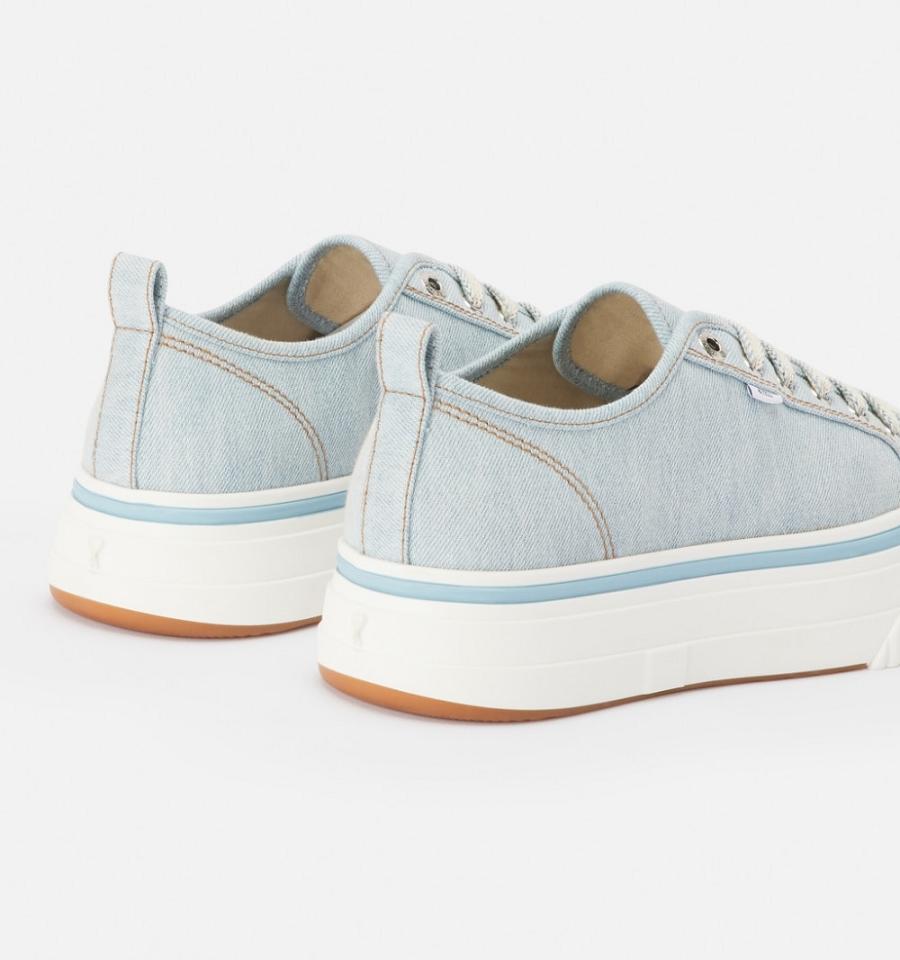 Blue Ami Paris Low Top Ami 1980 Sneakers | ami_IE106