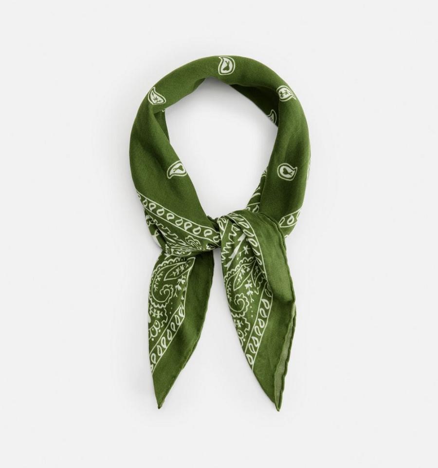 Green Ami Paris Scarves | ami_IE488