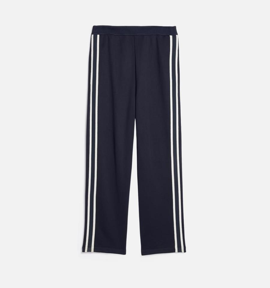 Navy Ami Paris Track Pants | ami_IE449