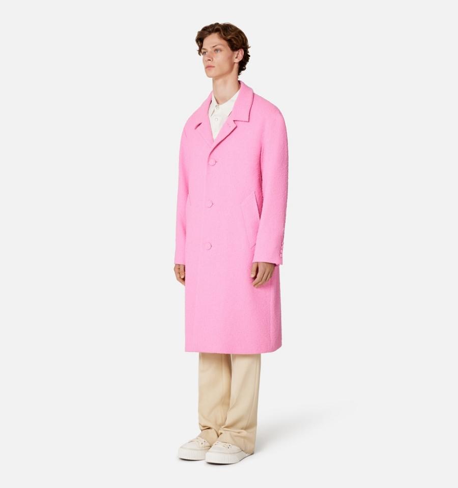 Pink Ami Paris Car Coats | ami_IE273