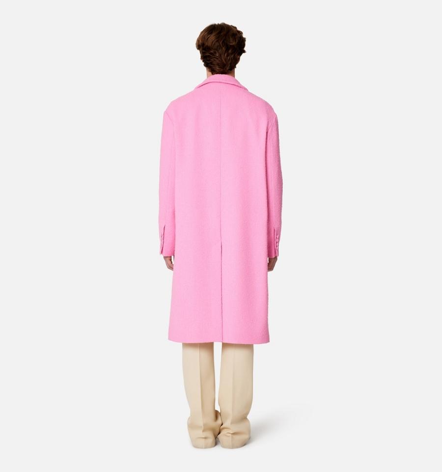 Pink Ami Paris Car Coats | ami_IE273