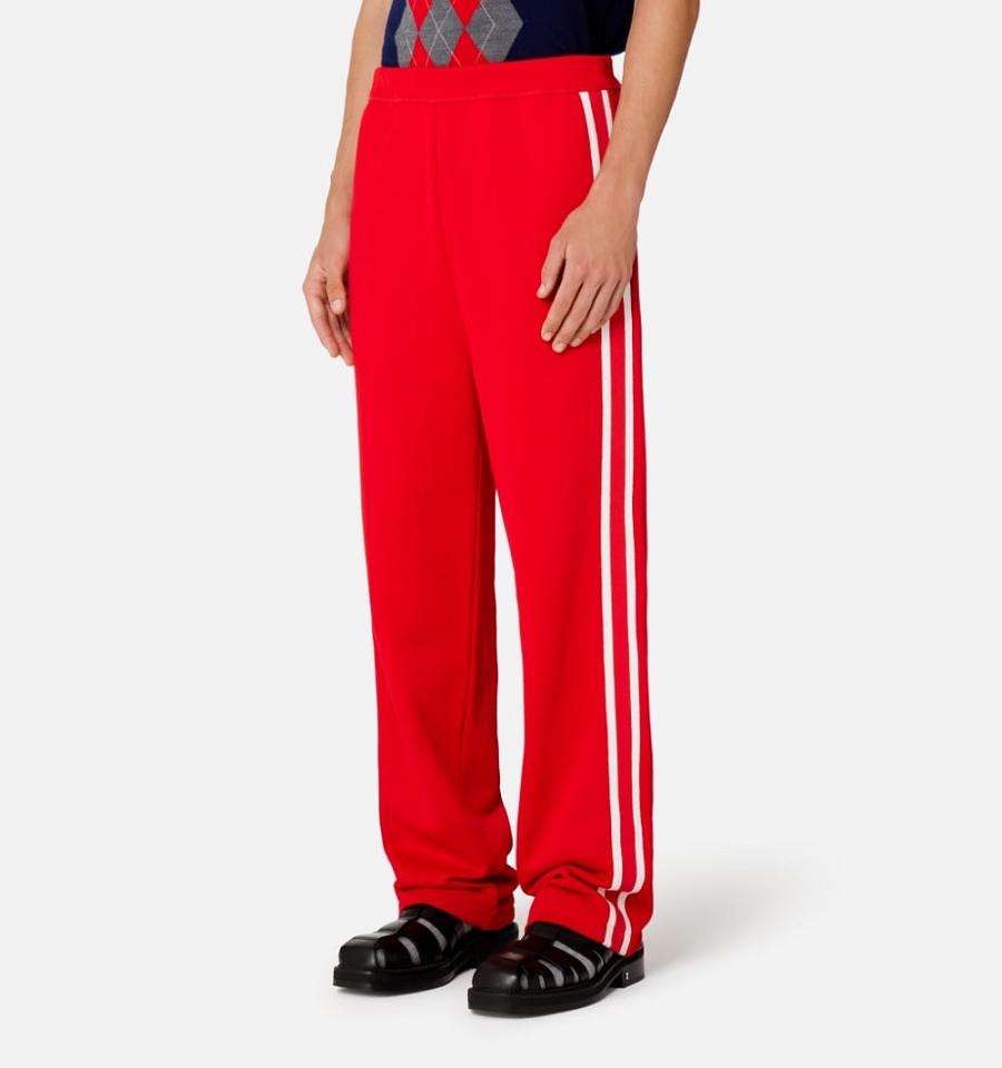 Red Ami Paris Track Pants | ami_IE443