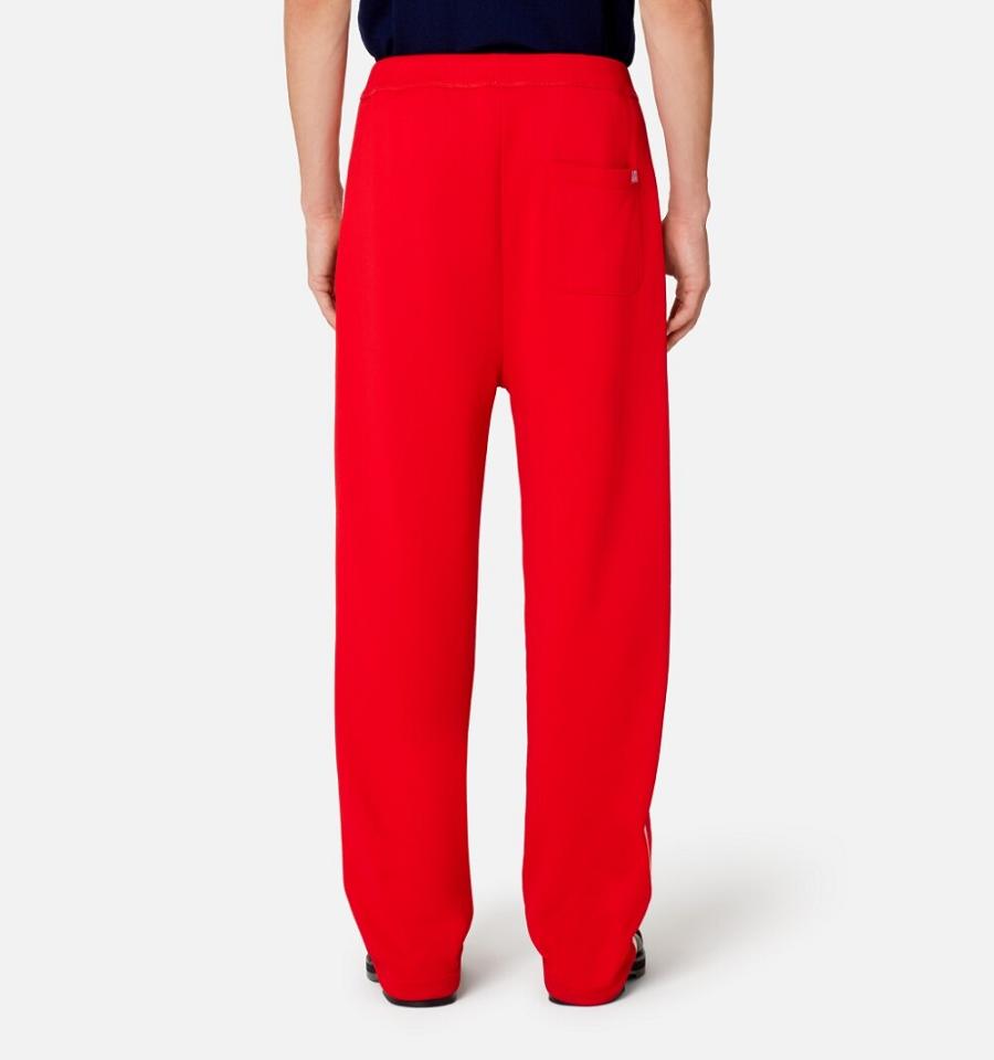 Red Ami Paris Track Pants | ami_IE443