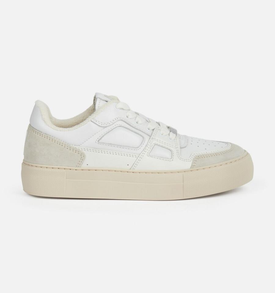 White Ami Paris Low Top Ami Arcade Sneakers | ami_IE373